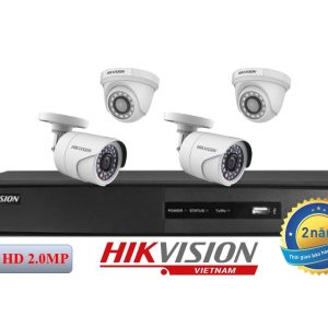 TRỌN BỘ 4 CAMERA TVI HỒNG NGOẠI