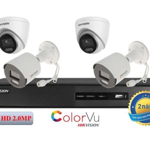 TRỌN BỘ 4 CAMERA IP- COLOR