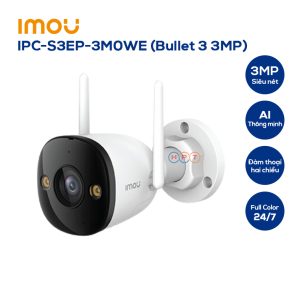 IMOU IPC-S3EP-3M0WE sắc nét, nhỏ gọn