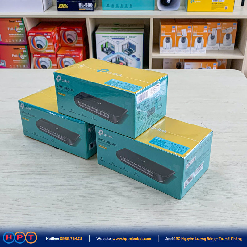 switch mạng TP-Link TL SG1008D truyền dữ liệu nhanh chóng