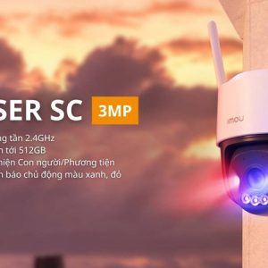 Camera IPC-K7FP-3H0WE (Cruiser SC 3MP) cảnh báo khi phát hiện người