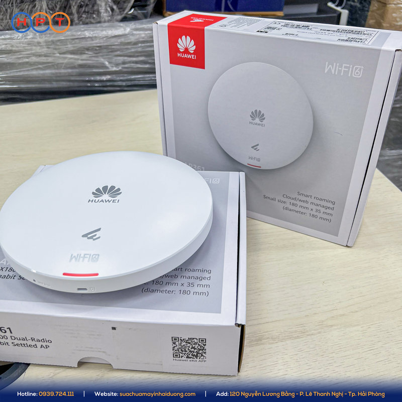 Access Point Huawei eKitEngine AP361 phù hợp sử dụng văn phòng khoảng 80 người