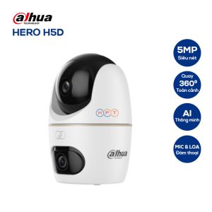 Camera Wifi DAHUA Hero Dual D1 10MP (DH-H5D-5F)