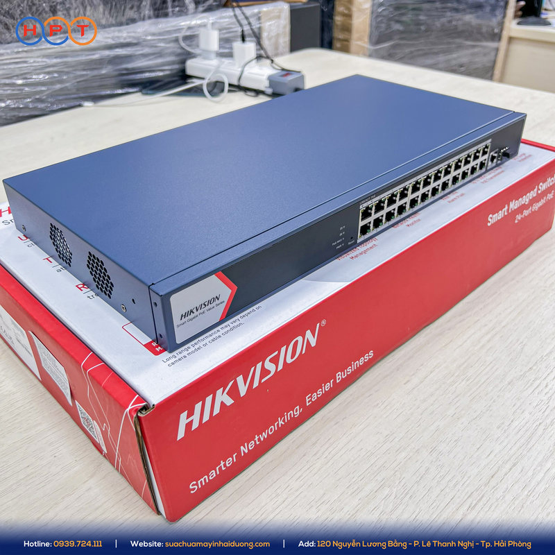 HIKVISION DS-3E1518P-EI/M là hệ thống 16 cổng PoE tốc độ Gigabit