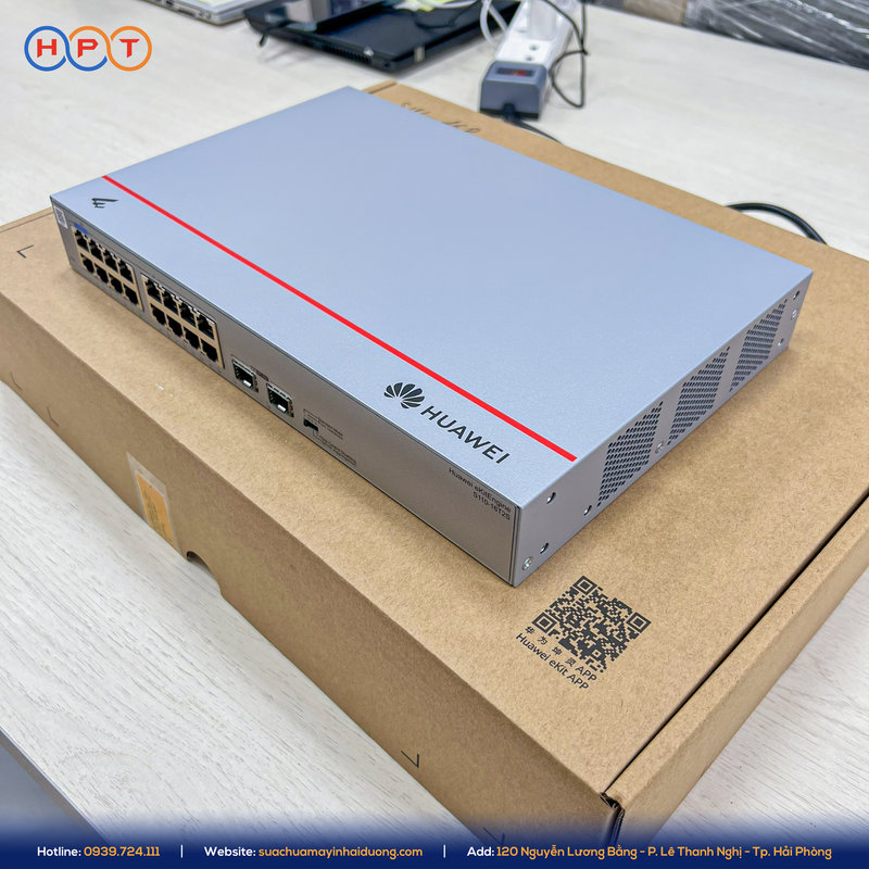 Switch HUAWEI S110-16LP2SR được trang bị 16 cổng