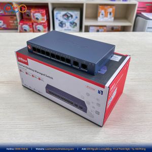 Switch PoE Cloud 10 port DAHUA DH-CS4010-8ET-60