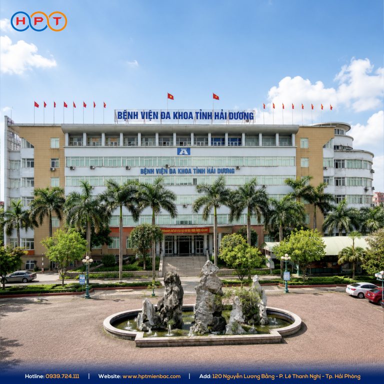Dự án nâng cấp hệ thống mạng cho Bệnh viện Đa khoa Hải Dương