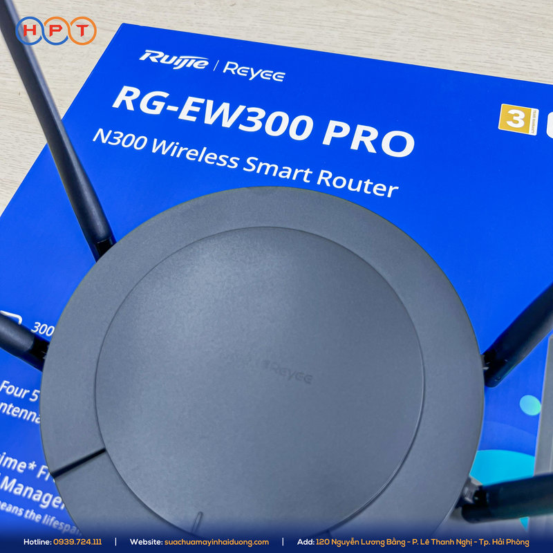 Reyee RG-EW300 PRO hỗ trợ tốc độ WiFi lên đến 300Mbps
