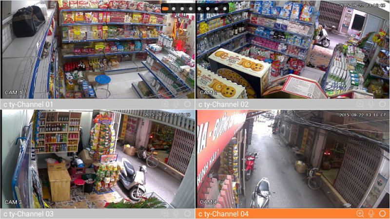 Những khu vực nên lắp camera cửa hàng