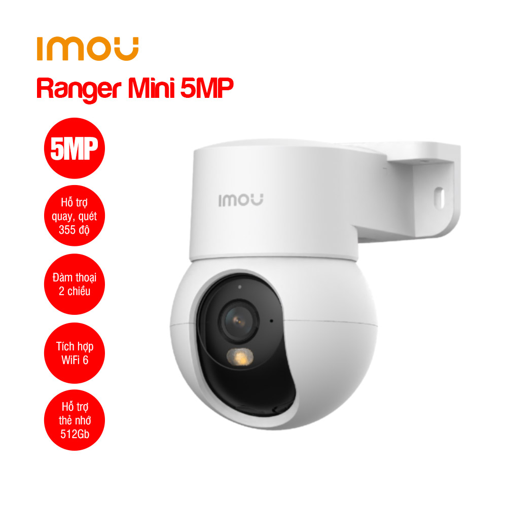 Camera Wifi trong nhà iMOU Ranger Mini 5MP