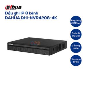Đầu ghi hình IP 8 kênh DAHUA DHI-NVR4208-4KS3