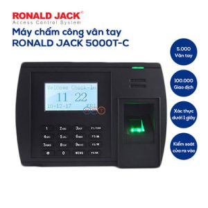 Máy chấm công vân tay RONALD JACK 5000T-C