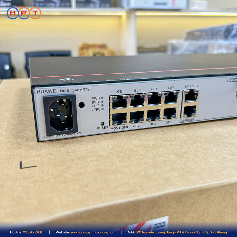 HUAWEI AR720 là khả năng hỗ trợ nhiều đường WAN