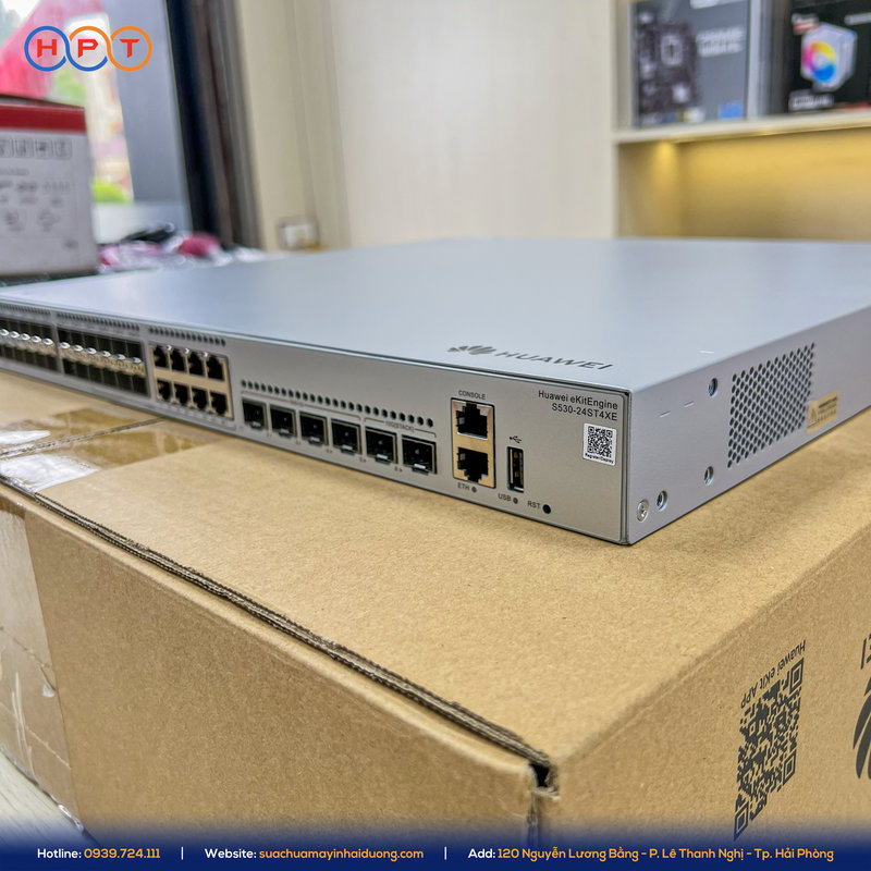 Huawei S530-24ST4XE có khả năng xử lý ổn định lưu lượng lớn