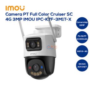 Camera Wifi PT 2 ống kính, NLMT AOV Dual 10MP IMOU IPC-SA70F-10M0T2-EU
