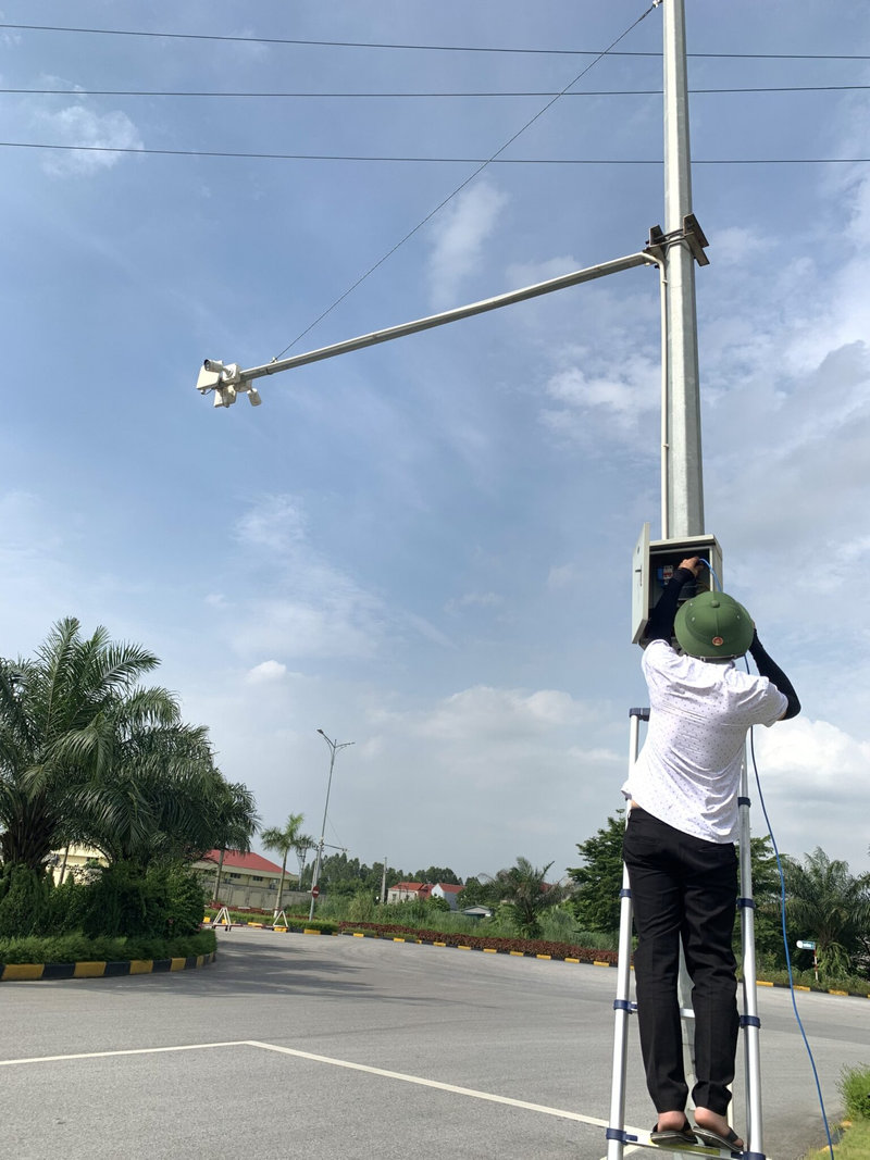 Bảo trì hệ thống camera giám sát tại KCN VSIP Hải Dương