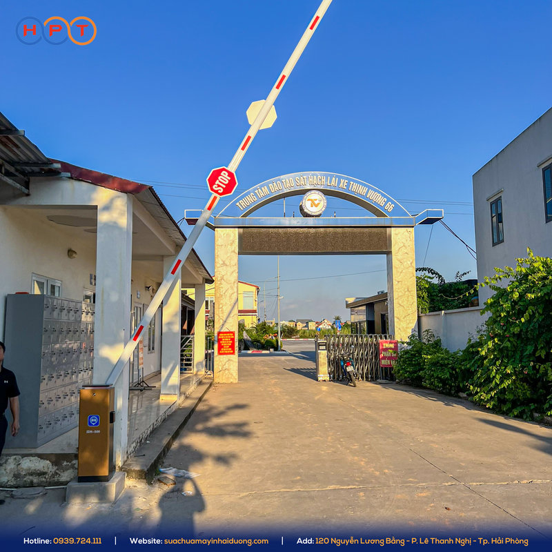 cổng barrier giúp kiểm soát chặt chẽ