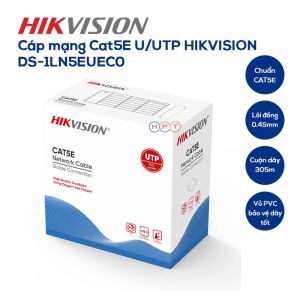 Dây cáp mạng CAT5 HIKVISION DS-1LN5E-E/E