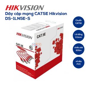 Dây cáp mạng CAT5E Hikvision DS-1LN5E-S