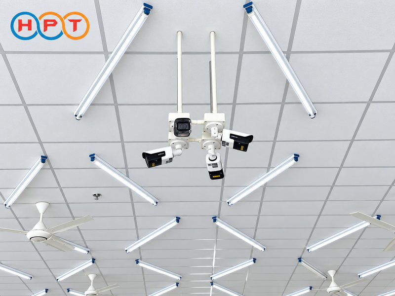 Hệ thống camera sau khi được thi công